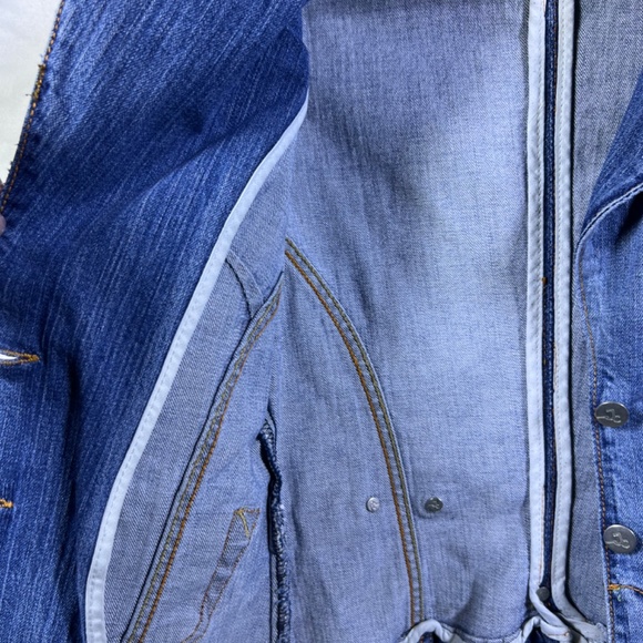 J & Company Vintage Denim Jacket Womens M: Pre-Owned - Picture 14 of 16
